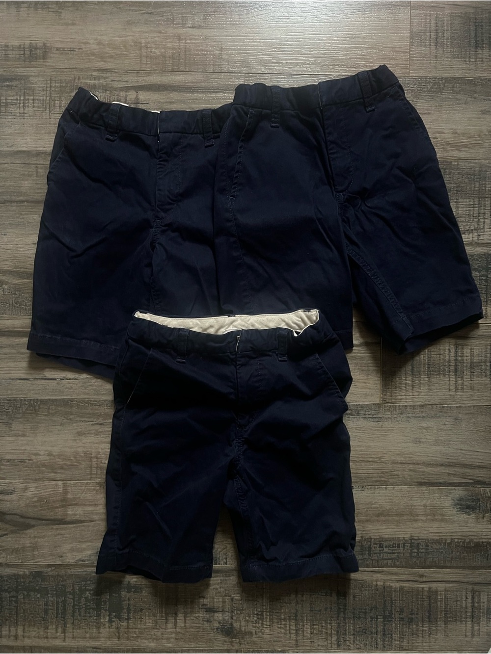 3 Pack Gap Kids Slim Uniform Shorts